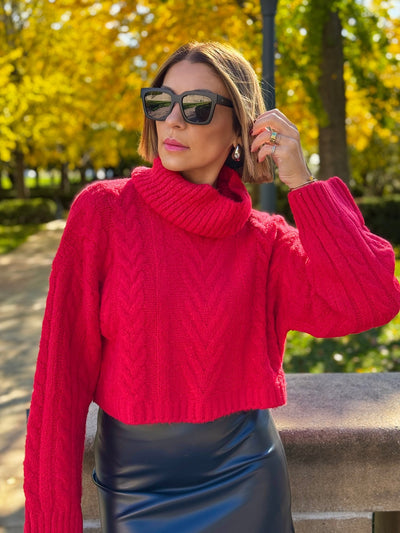 Carissa Sweater (Red) - premiumvoguevanity