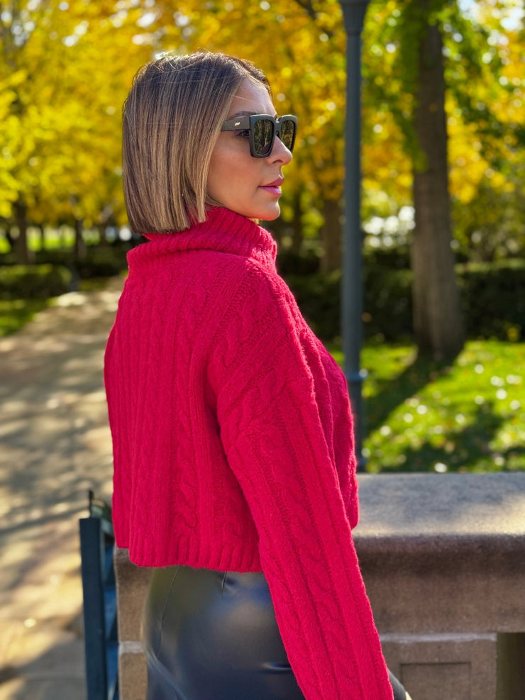 Carissa Sweater (Red) - premiumvoguevanity