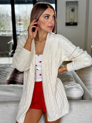 Cate Cable Knit Cardigan by Z Supply - premiumvoguevanity