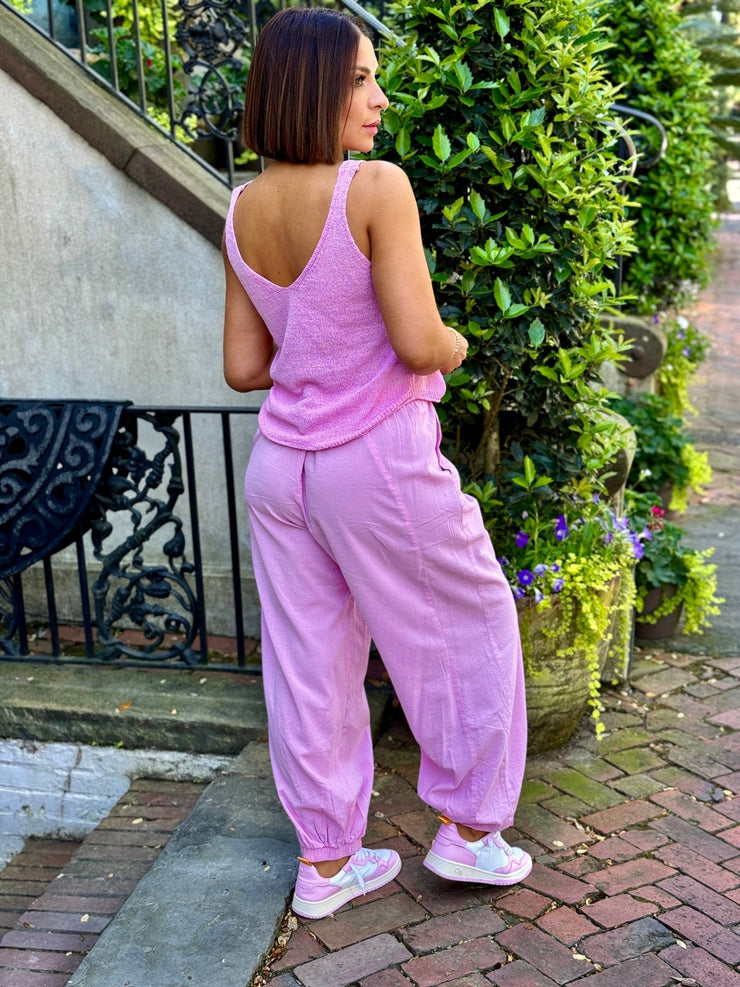 Gillian Pant (Peony Pink) - premiumvoguevanity