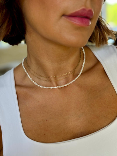 Ginny Pearl Choker - premiumvoguevanity