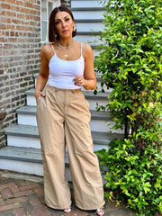 Lettie Pant (Khaki) - premiumvoguevanity