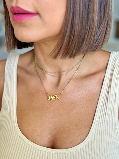 Love Letters Necklace by Sierra Winter - premiumvoguevanity