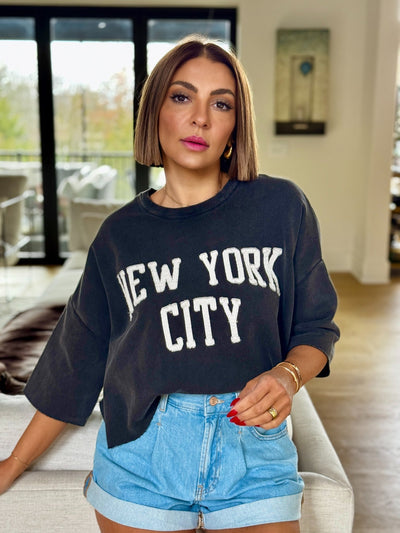 New York City Patchwork Sweatshirt - premiumvoguevanity