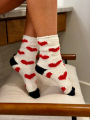 Plush Heart Socks by Z Supply - premiumvoguevanity